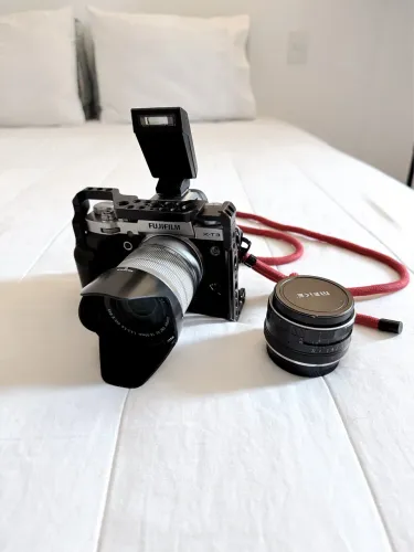 (aceito oferta) kit Fujifilm X-T3 em excelente estado!