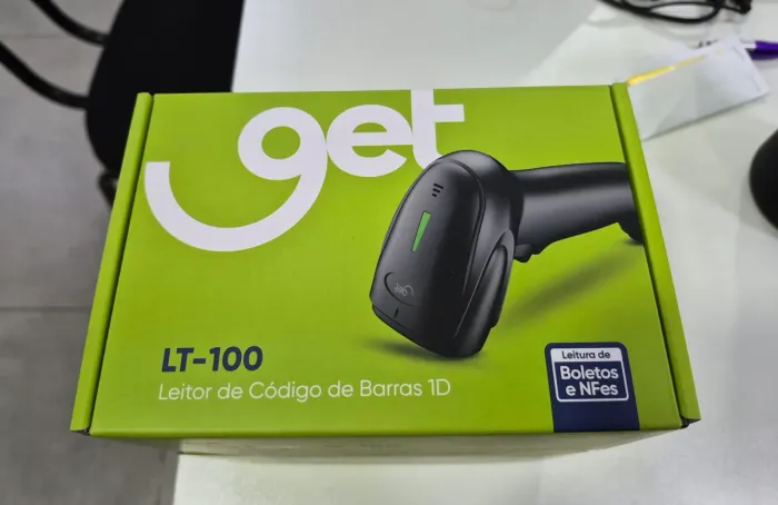 Leitor de Código de Barras USB Get LT-100 1D Preto