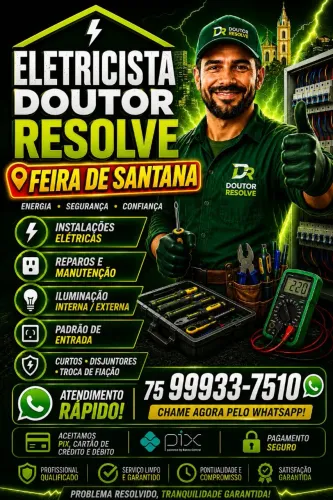 ELETRICISTA ENCANADOR DESENTUPIDORA ESGOTO AR CONDICIONADO