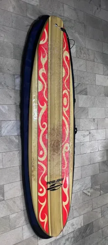 Funboard 7?8 clássica - excelente para evolução / retorno ao surf - pronta para uso