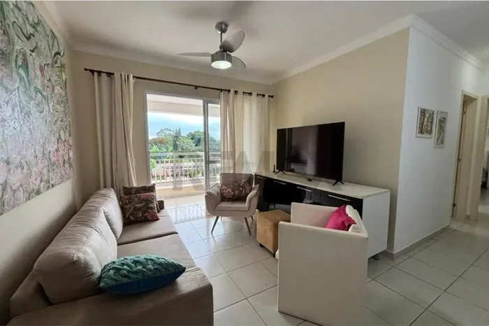 Apartamento para locação 70 mts em Vila do Golf 3 quartos, com varanda goumert- Ribeirão P