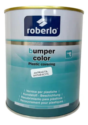 Roberlo Bumper Color Antracita 1L para Plásticos