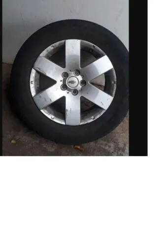 Rodas 5x114 Captiva com pneus 80%