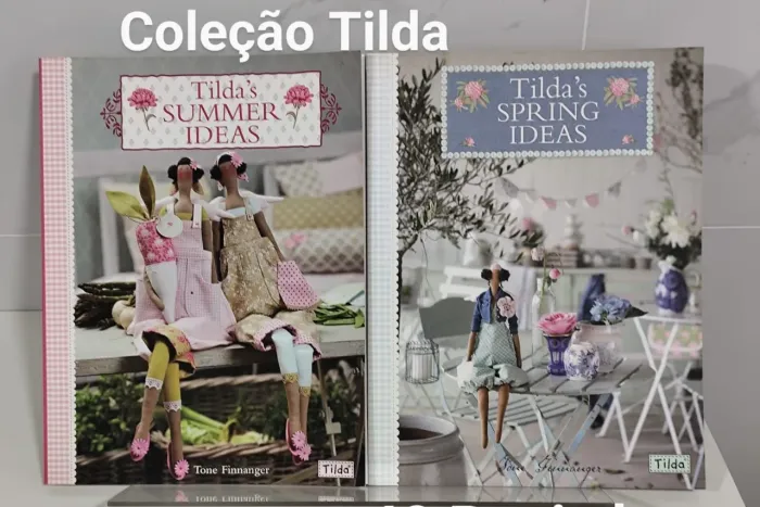Combo 2 Livros Coleção Tilda - NOVOS (Spring + Summer)