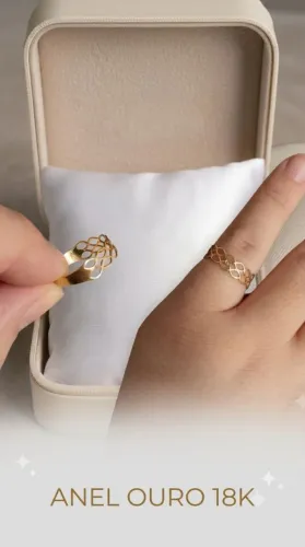 ANEL OURO 18K