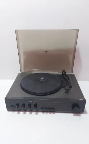 2x1 Frahm ST820S rádio AM-FM Toca-discos C/bluetooth instalad correia agulha diamante nova