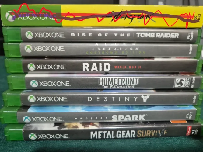 Jogos xbox one.