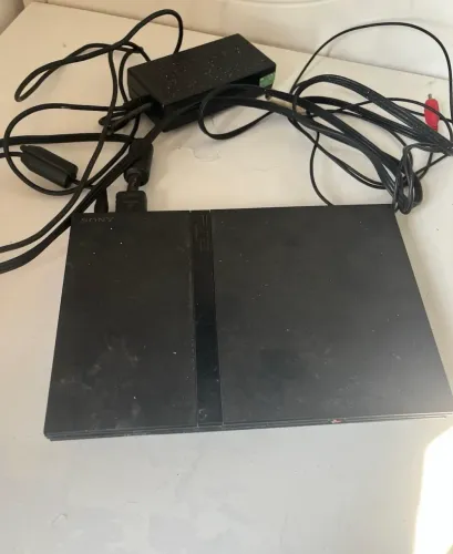 Playstation 2 com duas manetes sem fio