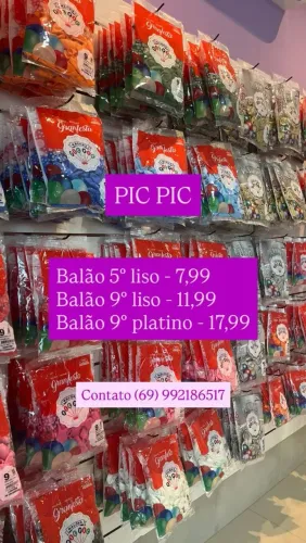 Distribuidora de baloes pic pic