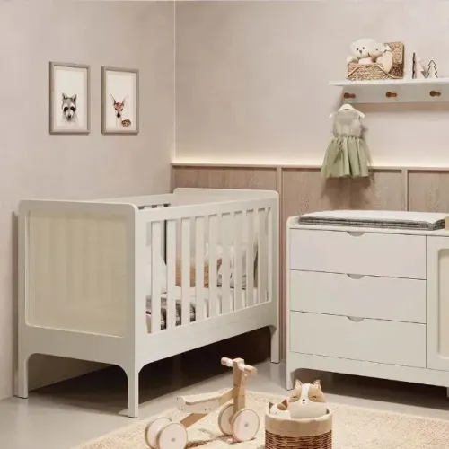 Berço - Areia Fosco - Assinada pela Ameise Design