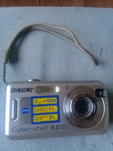 Sony cyber-shot 6.0 mp 