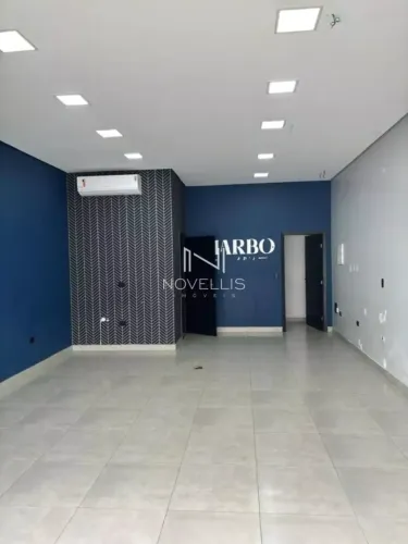 Ponto comercial no Villa branca com 60m²,2 vagas de garagem.