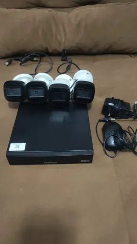 DVR Intelbras com HD purple 1 tera