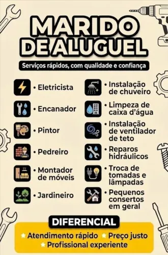 MARIDO DE ALUGUEL 24 HORAS