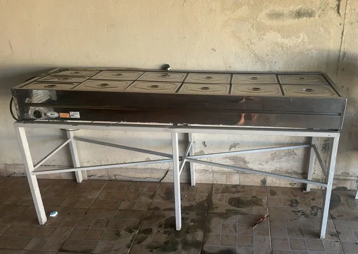 Self Service 12 Cubas quentes