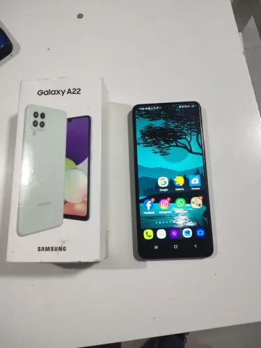 Sansug  A 22 128giga troco Moto G 60