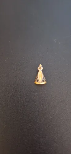 pingente nossa senhora ouro 18k 750
