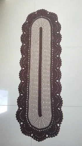 Passadeira de crochê 