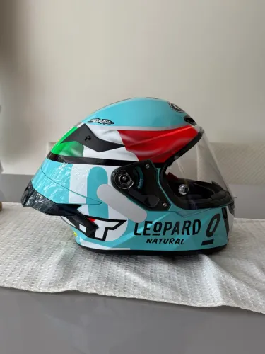 Capacete KYT TT Course Leopard NOVO - TAM 58