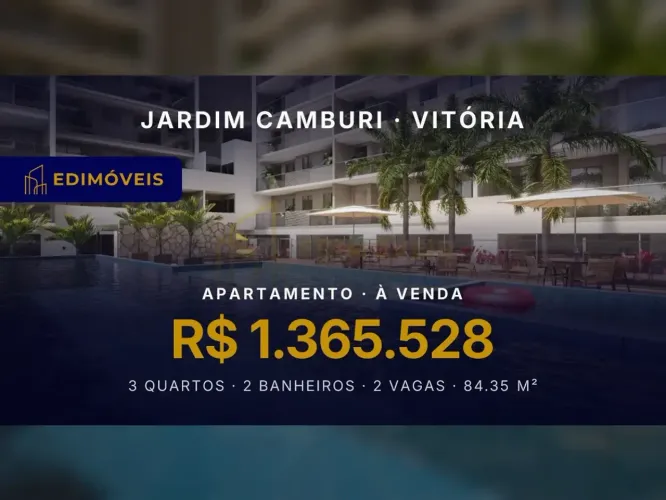 Apartamento 3 suítes em Jardim Camburi, ideal para famílias e investidores