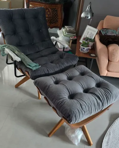 Poltrona giratória Costela NOVA