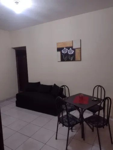 Apartamento todo mobiliado com internet e sky