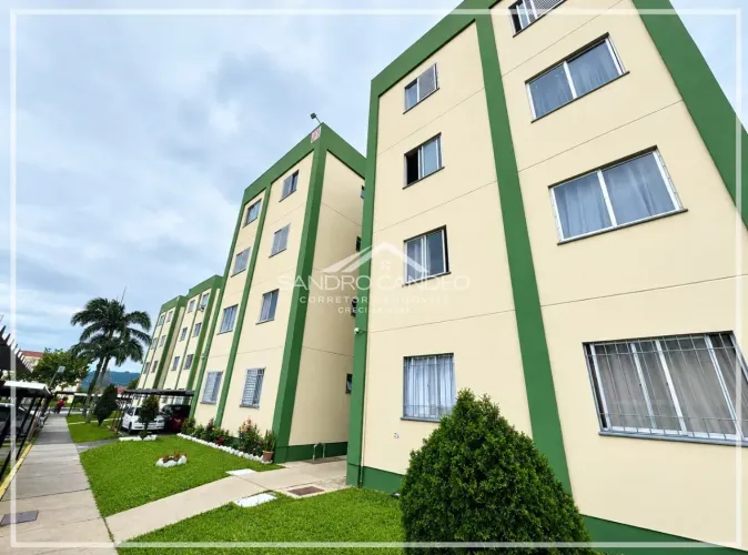 Apartamento semimobiliado p/ venda c/ 53 metros quadrados c/ 3 quartos, em Maria Céu - Cri
