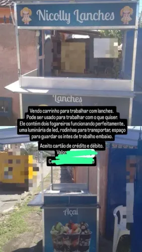 Carroça de lanches