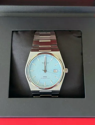 Tissot PRX Powermatic 80 automático Azul gelo