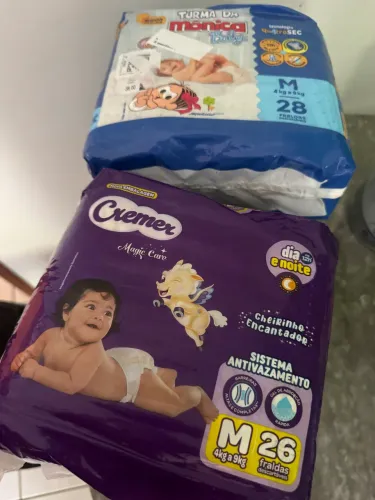 Fralda descartável M