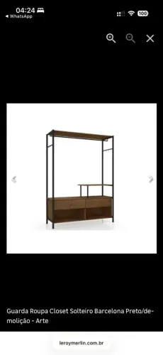 Guarda roupa, mesa cabeceira e escrivaninha