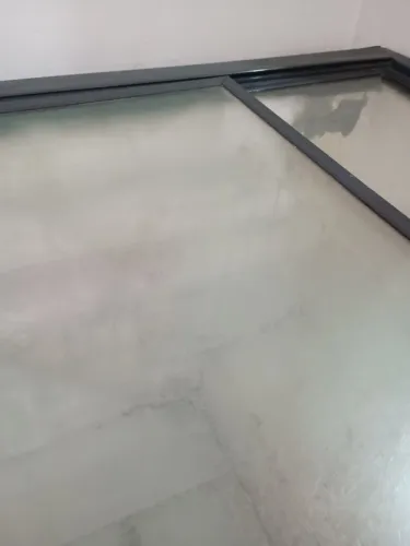 Freezer tampa de vidro 