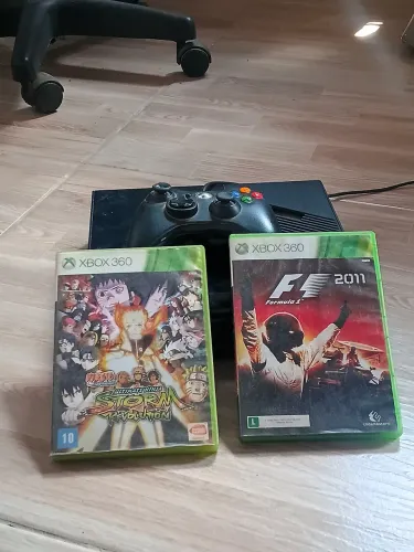 Xbox360 usado bloqueado com mídias físicas originais 2