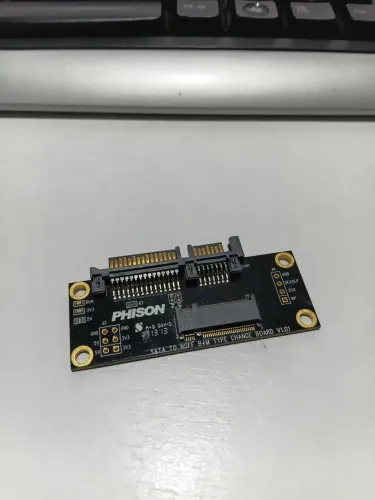 Placa Adaptadora Sata Para SSD M.2 NGFF Phison - Praticamente Nova