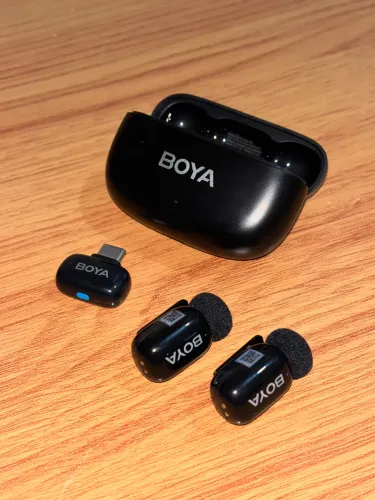 Microfone Lapela Boya Mini 