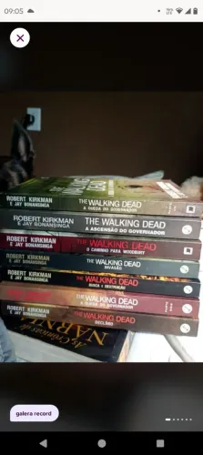 7 livros the walking dead