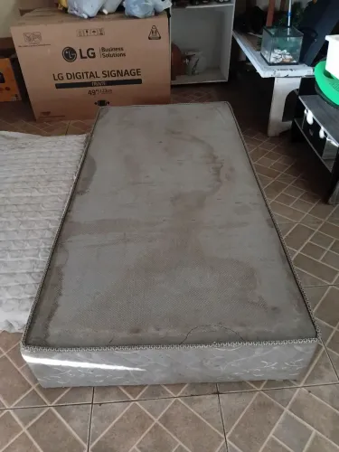 Base de cama solteiro
