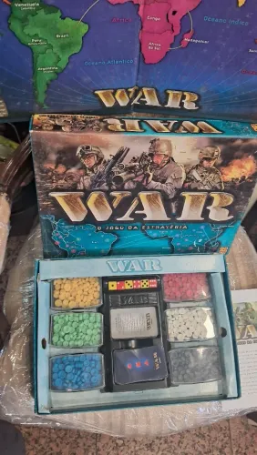 Jogo de Tabuleiro War o jogo da estratégia