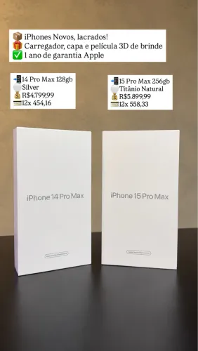 iPhone 15 Pro Max 256 lacrado