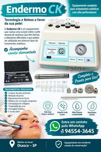 Aparelho de endermo ck ( somente venda)
