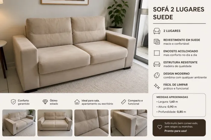 Sofa 2 lugares