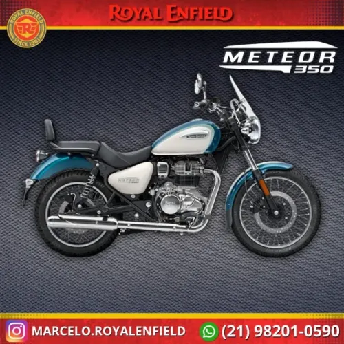 Meteor 350 2027 0KM Aurora Green - Marcelo Mattos