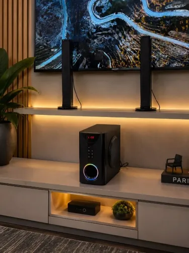 Soundbar Caixa de som com Subwoofer Home theater Bluetooth