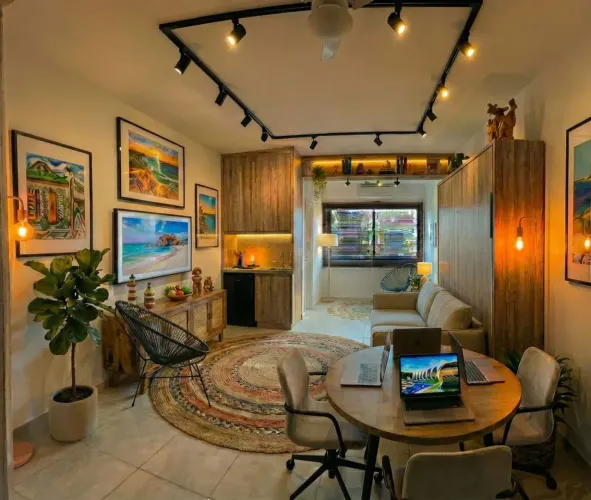 Studio Residencial / Comercial Mobiliado e Climatizado | Centro Aldeota | Internet