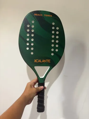 Raquete leve para iniciante de beach tênis