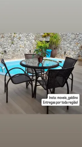 Móveis para área de lazer