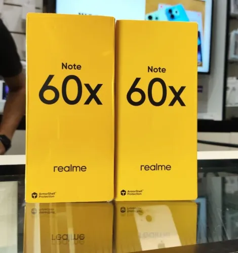 Realme note 60x 128GB <br>?Preto e verde?<br>?850