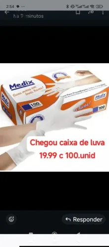 Caixa de luva c 100 unidades 20.00