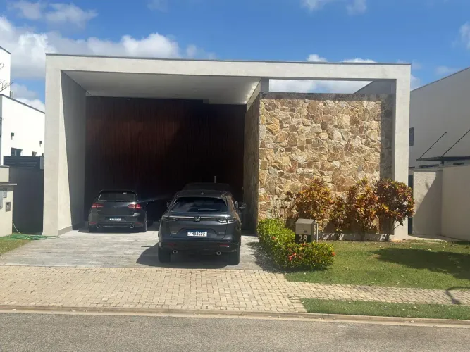 Casa à venda Condomínio Alphaville Nova Esplanada I, condomínio fechado, Votorantim divisa