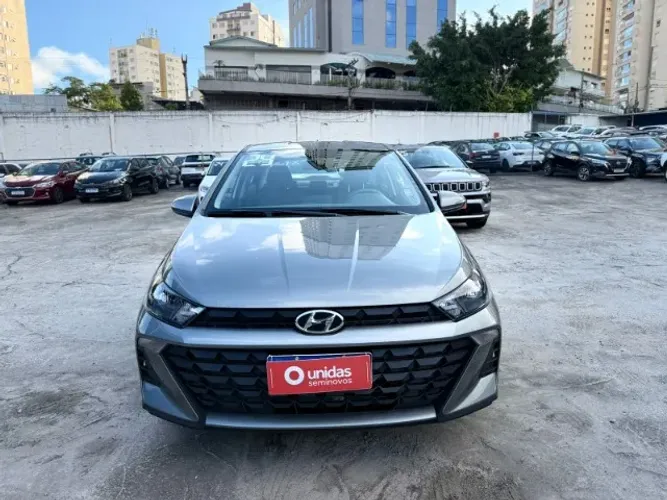 HB20S Comfort Plus 1.0 Flex Mec. 2024 BX Km e ipva total pago